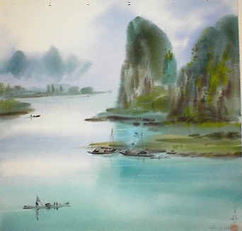 Mountains and Waters, Boats